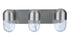 Craftmade Pill 3 Light Vanity in Brushed Polished Nickel Model: 55003-BNK