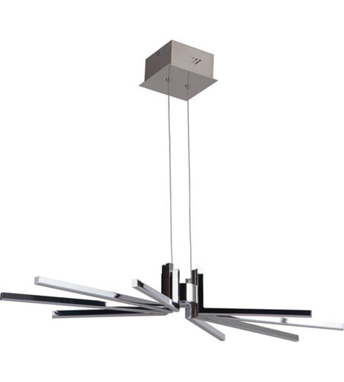 Craftmade Pinnacle 8 Arm LED Chandelier in Chrome Model: 45728-CH-LED