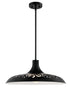Craftmade Pocco 1 Light Pendant in Flat Black Model: P965FB1