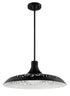 Craftmade Pocco 1 Light Pendant in Flat Black Model: P965FB1