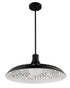 Craftmade Pocco 1 Light Pendant in Flat Black Model: P965FB1