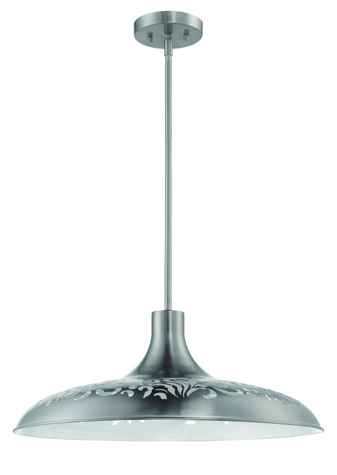 Craftmade Pocco 1 Light Pendant in Flat Black Model: P965FB1