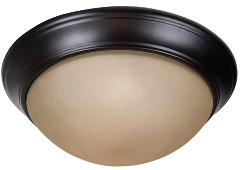 Craftmade Pro Builder Premium 2 Light 13 Inch Flushmount in Oiled Bronze Finish Model: XPP13OB-2A