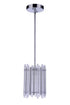 Craftmade Reveal 1 Light Pendant in Chrome Model: 59291-CH