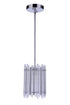 Craftmade Reveal 1 Light Pendant in Chrome Model: 59291-CH