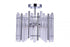 Craftmade Reveal 3 Light Semi Flush in Chrome Model: 59253-CH