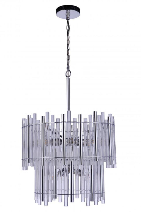 Craftmade Reveal 9 Light Chandelier in Chrome Model: 59229-CH