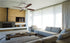 Craftmade Ricasso 60 Inch Ceiling Fan With LED Light Kit Blade Options in Brushed Polished Nickel Finish Model: RIC60BNK