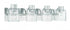 Craftmade Rori 4 Light Vanity in Flat Black Model: 17728FB4