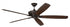 Craftmade Santori 72 72 Inch Santori Indoo Outdoor (Damp) in Espresso With Walnut Blades Model: SNT72ESP5