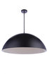 Craftmade Sculptural Statement Pendants 34.75 Inch Diameter Sculptural Statement Dome Pendant in Flat Black Model: P1001FB-LED