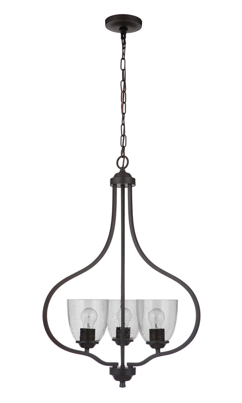 Craftmade Serene 3 Light Foyer in Brushed Polished Nickel Finish Model: 49933-BNK