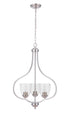 Craftmade Serene 3 Light Foyer in Brushed Polished Nickel Finish Model: 49933-BNK