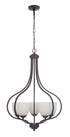 Craftmade Serene 5 Light Foyer in Brushed Polished Nickel Finish Model: 49935-BNK