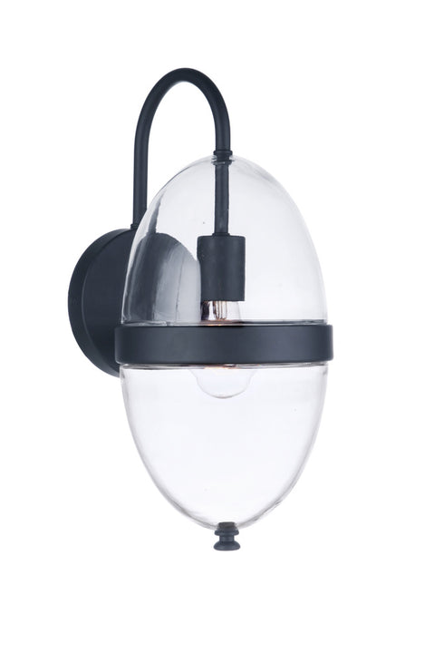 Craftmade Sivo 1 Light Medium Outdoor Wall Lantern in Midnight Model: ZA3514-MN