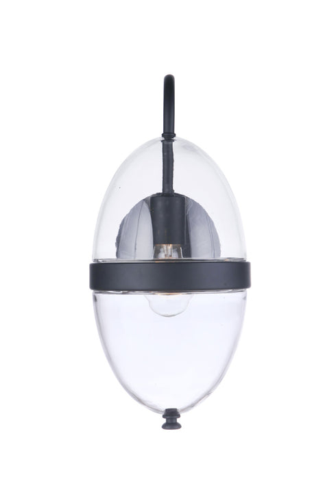 Craftmade Sivo 1 Light Medium Outdoor Wall Lantern in Midnight Model: ZA3514-MN