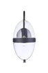 Craftmade Sivo 1 Light Medium Outdoor Wall Lantern in Midnight Model: ZA3514-MN