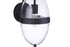 Craftmade Sivo 1 Light Medium Outdoor Wall Lantern in Midnight Model: ZA3514-MN