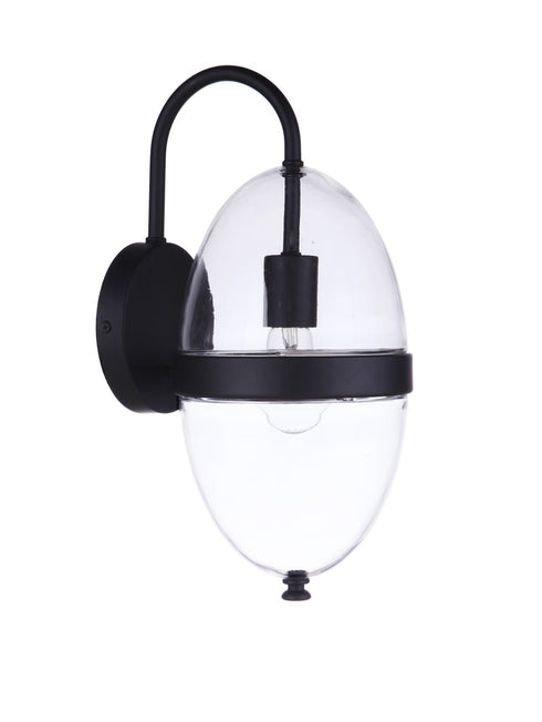 Craftmade Sivo 1 Light Medium Outdoor Wall Lantern in Midnight Model: ZA3514-MN