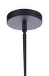 Craftmade Sivo 1 Light Outdoor Pendant in Midnight Model: ZA3511-MN