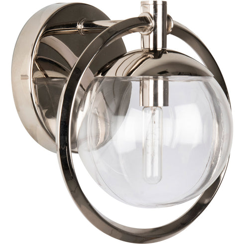 Craftmade Solar Powered Piltz 1 Light Wall Sconce in Satin Brass Model: 45501-SB