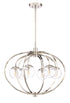 Craftmade Solar Powered Piltz 6 Light Chandelier in Polished Nickel Model: 45526-PLN
