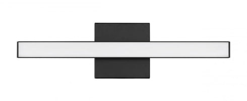Craftmade Trim 1 Light 18 Inch LED Vanity in Flat Black Model: 10118FB-LED