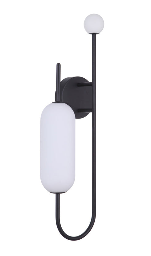 Craftmade Tuli LED Wall Sconce in Flat Black Model: 53862-FB-LED