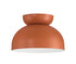 Craftmade Ventura Dome 1 Light Flushmount in Baked Clay Model: 59181-BCY