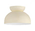 Craftmade Ventura Dome 1 Light Flushmount in Baked Clay Model: 59181-BCY