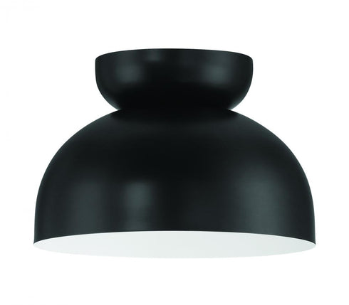 Craftmade Ventura Dome 1 Light Flushmount in Baked Clay Model: 59181-BCY