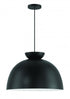 Craftmade Ventura Dome 1 Light Pendant in Baked Clay Model: 59192-BCY