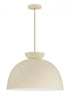 Craftmade Ventura Dome 1 Light Pendant in Baked Clay Model: 59192-BCY