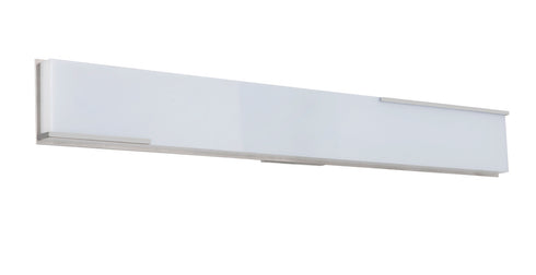 Craftmade Vibe 1 Light 35 Inch LED Vanity in Brushed Polished Nickel Finish Model: 11335BNK-LED