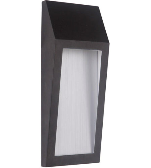Craftmade Wedge 1 Light Medium LED Outdoor Pocket Sconce in Oiled Bronze Outdoor Model: Z9312-OBO-LED