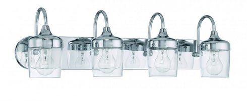 Craftmade Wrenn 4 Light Vanity in Chrome Model: 58104-CH