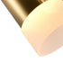 CWI Lighting Andes LED Down Mini Pendant With in Satin Gold Finish Model: 1103P5-1-602