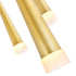 CWI Lighting Andes LED Pool Table Light With in Satin Gold Finish Model: 1103P40-6-602