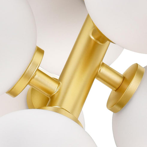 CWI Lighting Arya 8 Light Pendant With Satin Gold Finish Model: 1020P12-8-602