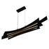 CWI Lighting Candora Integrated LED Black Chandelier Model: 1698P72-101