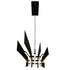 CWI Lighting Candora Integrated LED Black Chandelier Model: 1698P72-101