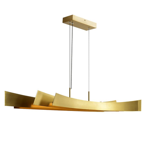 CWI Lighting Candora Integrated LED Brass Chandelier Model: 1698P50-624