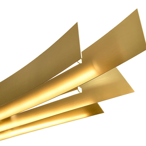 CWI Lighting Candora Integrated LED Brass Chandelier Model: 1698P72-624