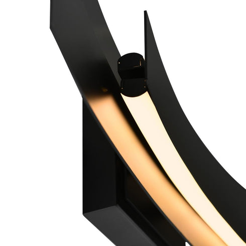 CWI Lighting Candora Integrated LED in Black Vanity Light Model: 1698W36-101