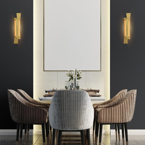 CWI Lighting Candora Integrated LED in Brass Vanity Light Model: 1698W24-624