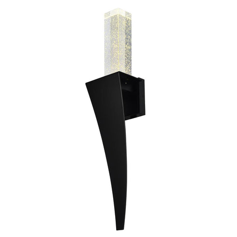 CWI Lighting Catania Integrated LED Black Wall Light Model: 1502W7-1-101