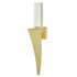 CWI Lighting Catania Integrated LED Satin Gold Wall Light Model: 1502W7-1-602