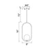 CWI Lighting Celeste 1 Light Mini Pendant With in Medallion Gold Finish Model: 1212P8-1-169