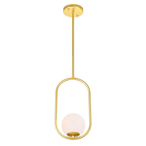 CWI Lighting Celeste 1 Light Mini Pendant With in Medallion Gold Finish Model: 1212P8-1-169