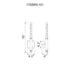 CWI Lighting Dragonswatch Integrated LED Black Wall Light Model: 1703W5-101